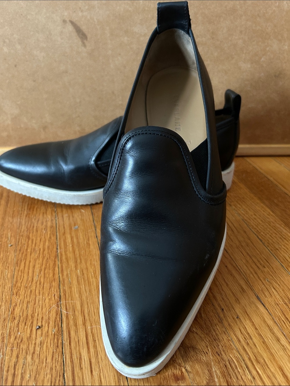 Everlane Black Leather Street Shoe